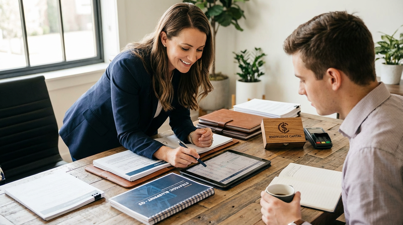 Professional working with personalized AI